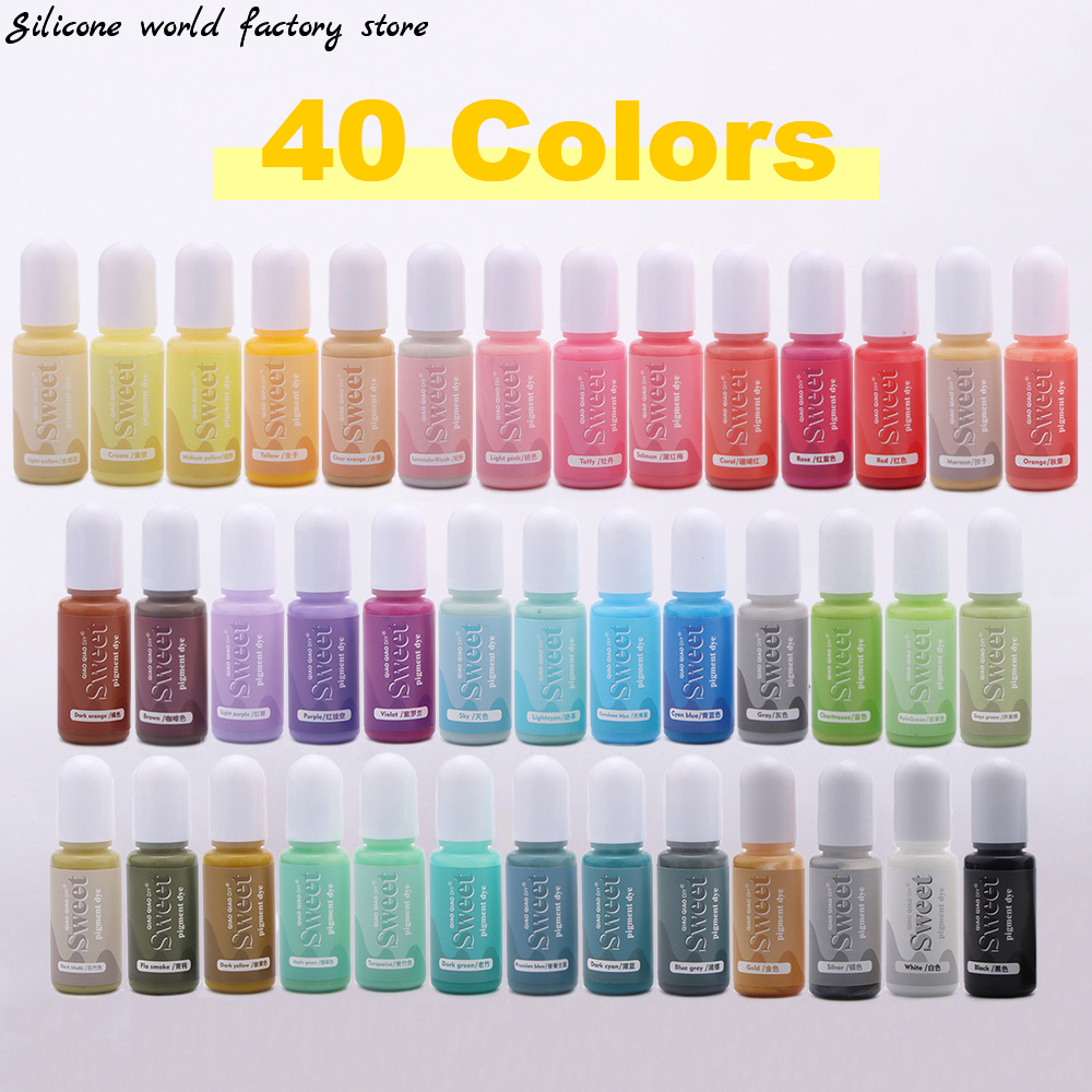 Resin Pigment Alcohol Ink - Silicone World 10ML Pigmento de Resina