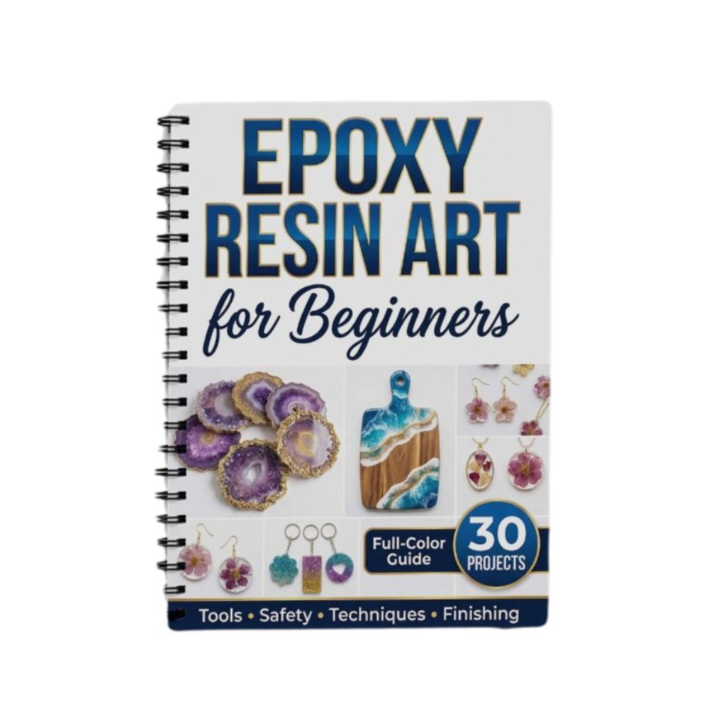 Resin Art Guide Free - Manual Ilustrado de Arte em Resina
