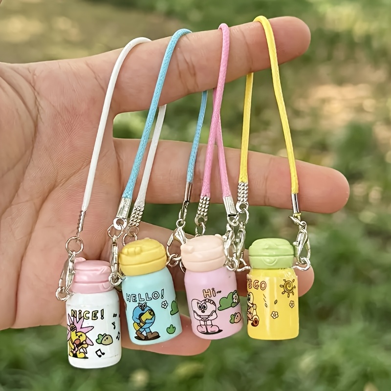 Resin Art Bottle - Mini copo de água em miniatura,