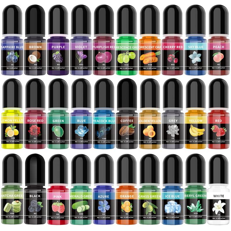Resin Dye Opaque - 5ml/garrafa pigmento de resina epóxi líquido
