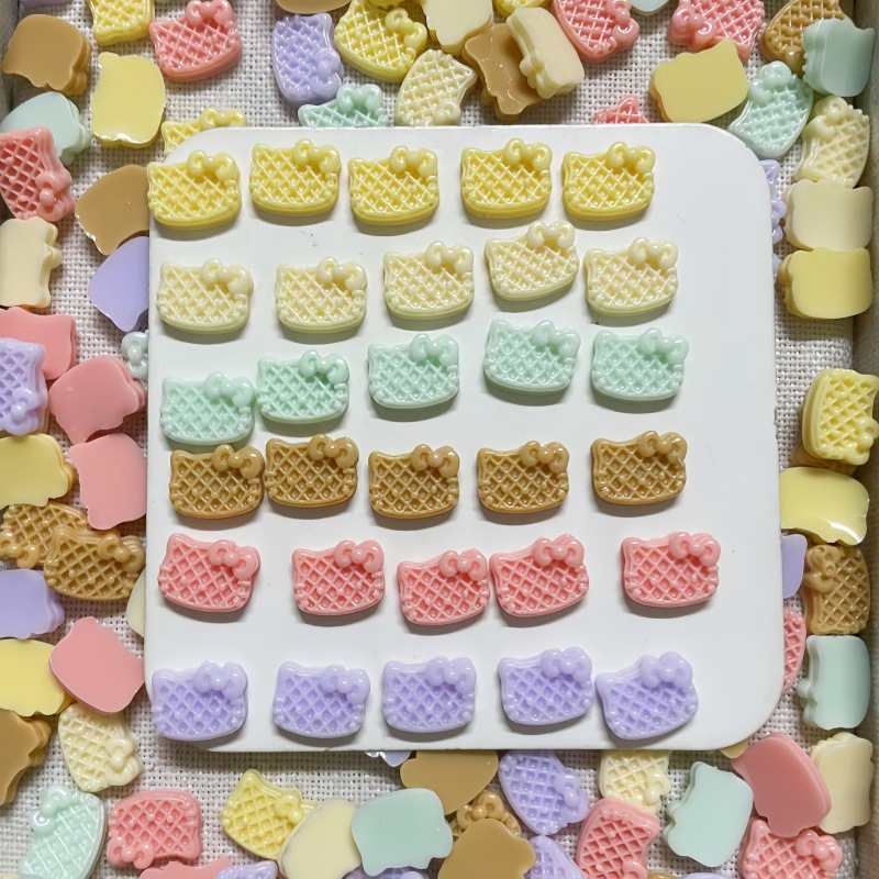 Resin Art Frame - 50 Peças Miniaturas de Comida Falsa