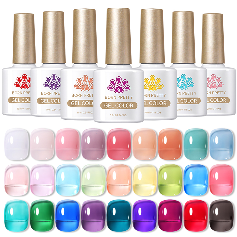 Resin Dye Opaque - BORN PRETTY 10ml Translúcido Jelly Nude