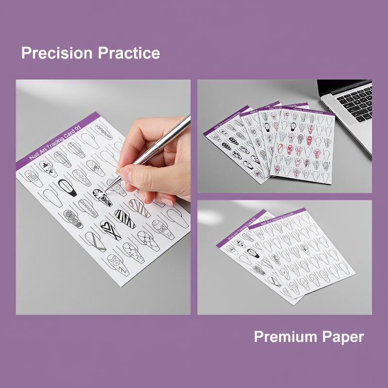 Resin Art Guide Free - 10 Peças de Papel para Prática