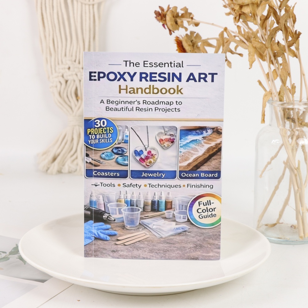 Resin Art Guide Free - Livro de Artesanato com Resina Epóxi