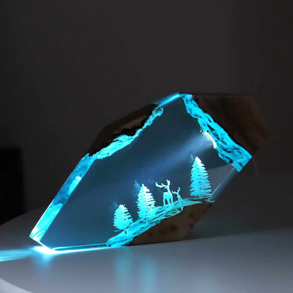 Resin Art Resin - Arte de Mesa Fada da Floresta