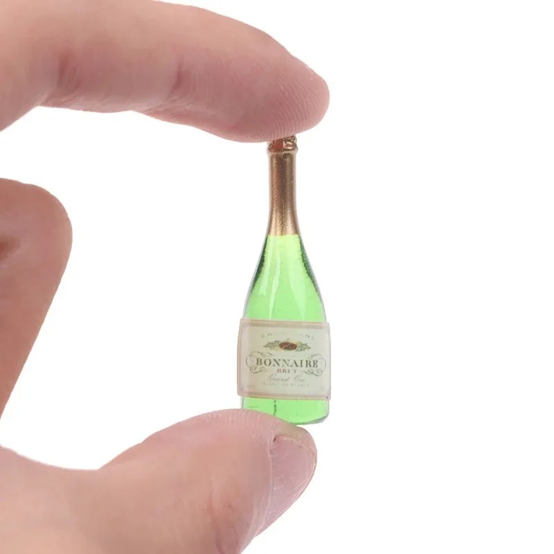 2 pçs casa de bonecas em minia - Resin Art Bottle avaliação e preço