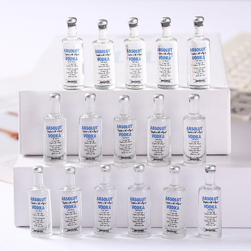 10 pçs flatback encantos mater - Resin Art Bottle avaliação e preço