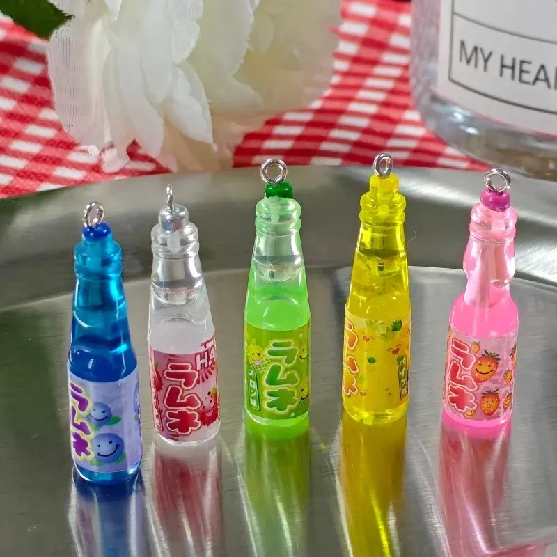10 Peças de Pingentes de Resin - Resin Art Bottle avaliação e preço
