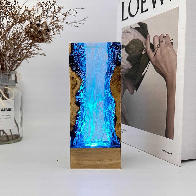 Luminária de Mesa de Resina co - Resin Art Resin avaliação e preço