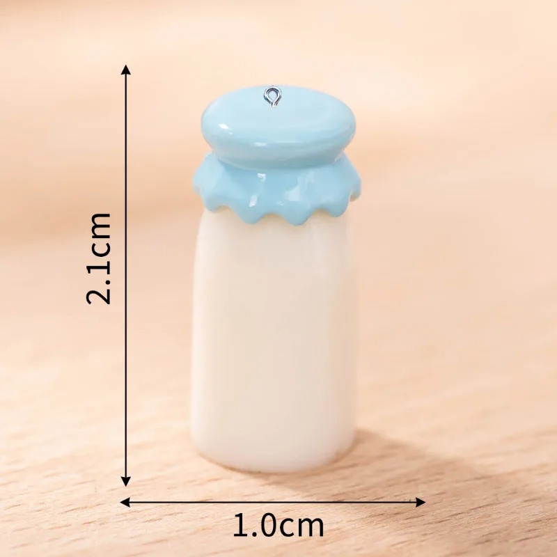 10 peças de mini pingentes de  - Resin Art Bottle avaliação e preço