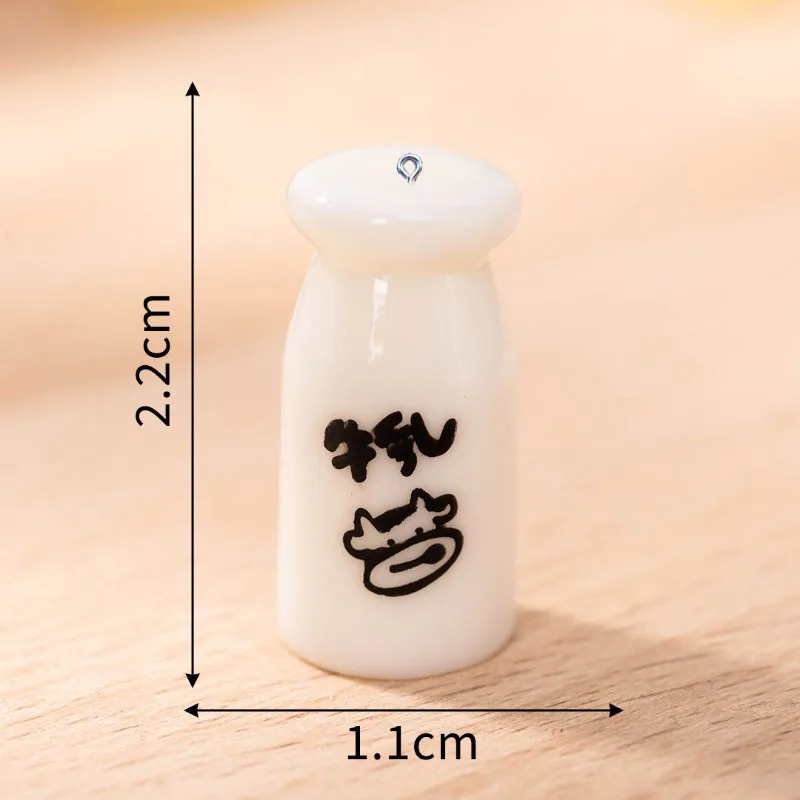 10 peças de mini pingentes de  - Resin Art Bottle avaliação e preço