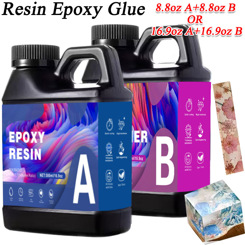 Cola epóxi de resina ab de 17. - Resin Art Uv avaliação e preço