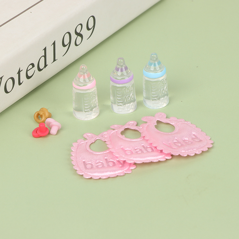 Miniatura Mamadeiras e Chupeta - Resin Art Bottle avaliação e preço