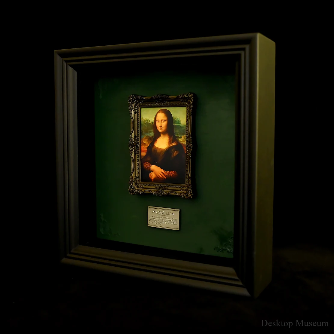Estatueta decorativa de resina - Resin Art Frame avaliação e preço