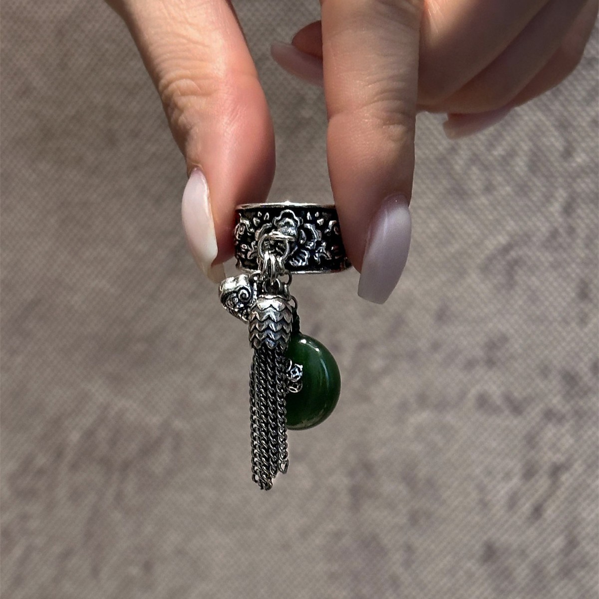 WJFH-ARTS Novo Anel Aberto de  - Resin Art Ring Design avaliação e preço