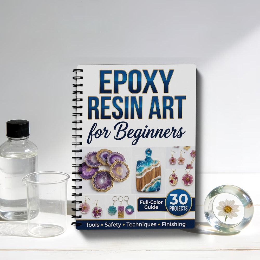 Manual Passo a Passo de Arte c - Resin Art Guide Free avaliação e preço