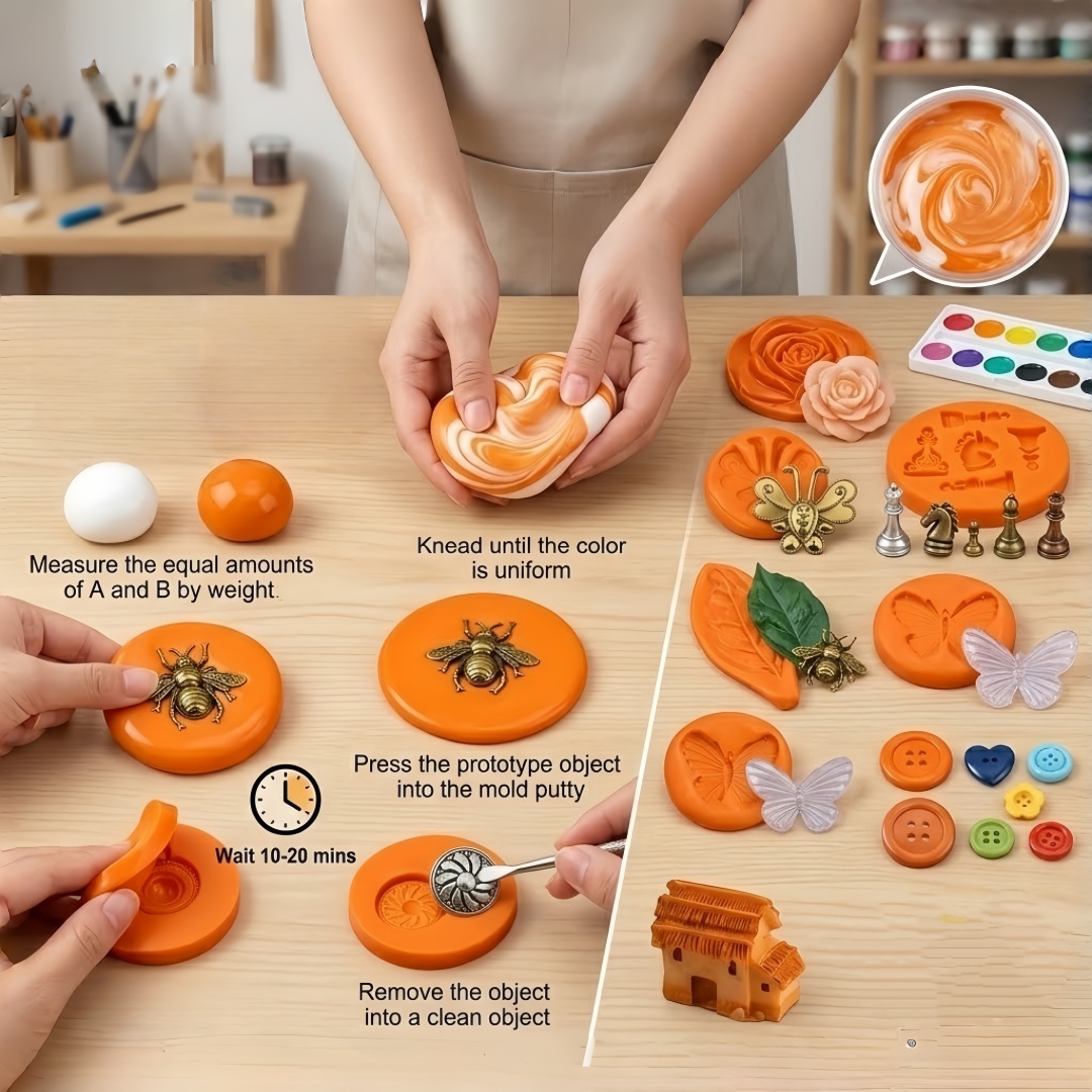 Kit de Artesanato DIY com Mass - Resin Art Resin avaliação e preço