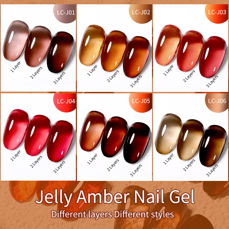 Lilycute 7ml geléia âmbar gel  - Resin Dye Opaque avaliação e preço