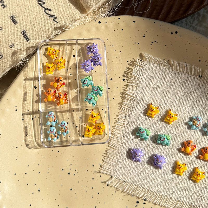 Acessórios de nail art Pokémon - Resin Art Resin avaliação e preço