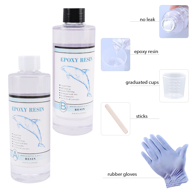 1:1 resina epóxi transparente  - Resin Art Uv avaliação e preço