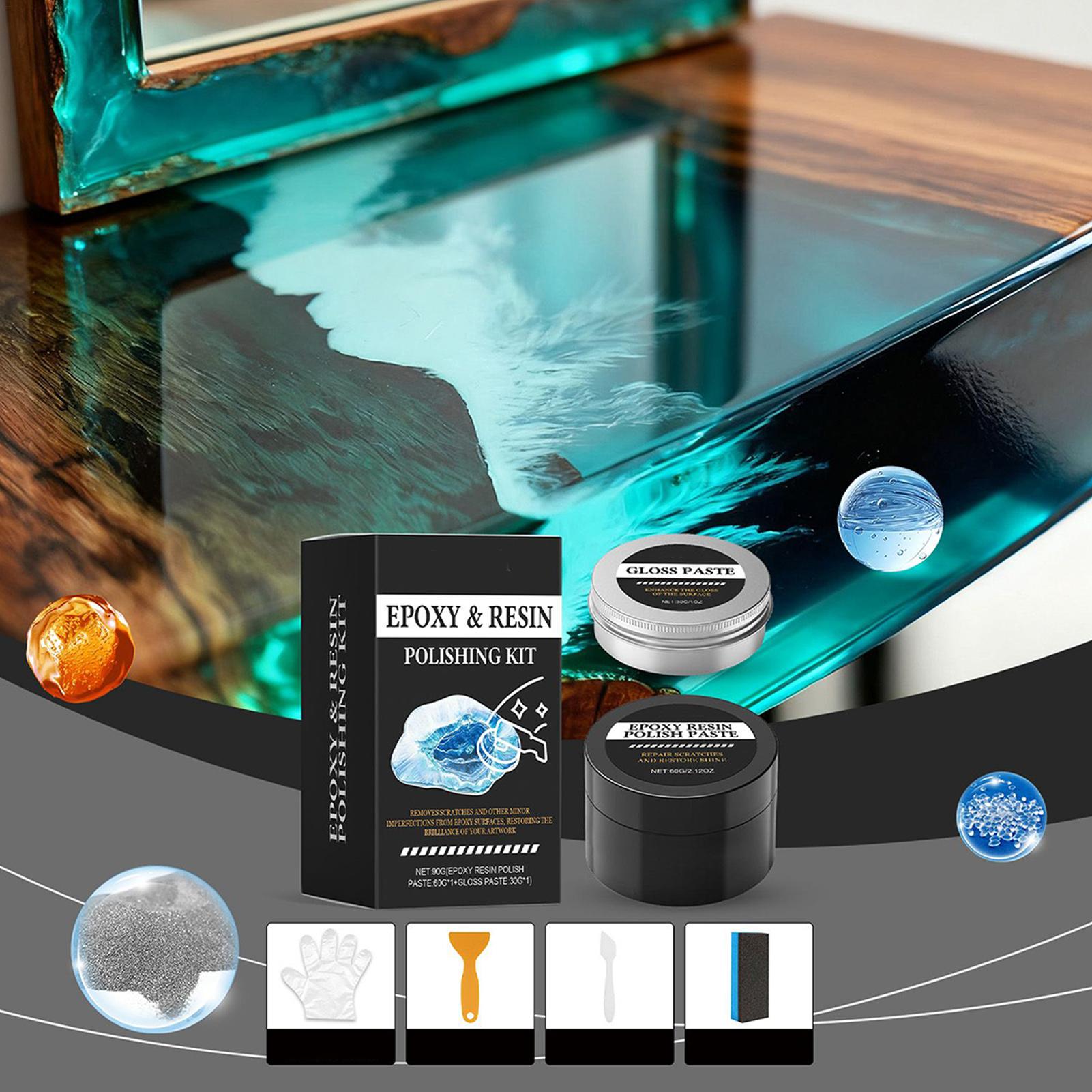Kit de polimento de resina epó - Resin Art Resin avaliação e preço