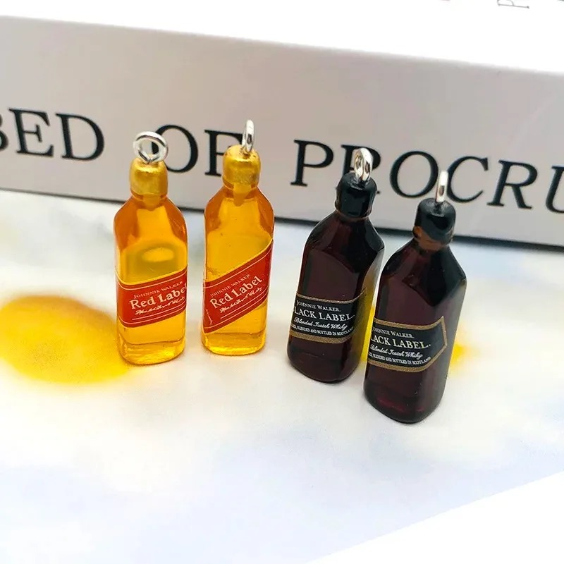 10 Peças de Mini Pingentes de  - Resin Art Bottle avaliação e preço