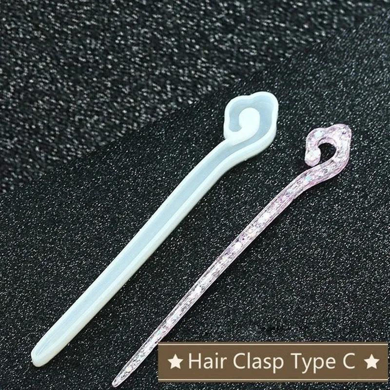 Novo transparente hairpin sili - Resin Art Resin avaliação e preço