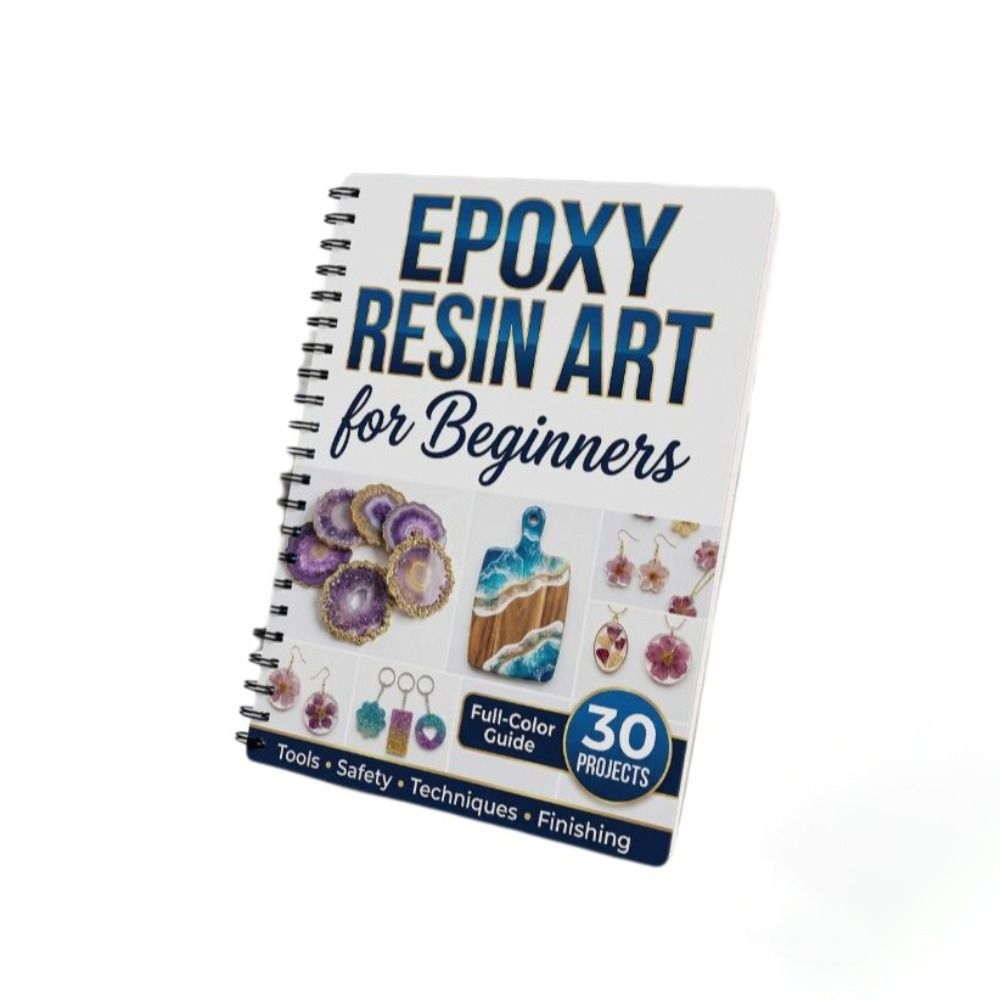 Manual de Arte em Resina Epóxi - Resin Art Guide Free avaliação e preço