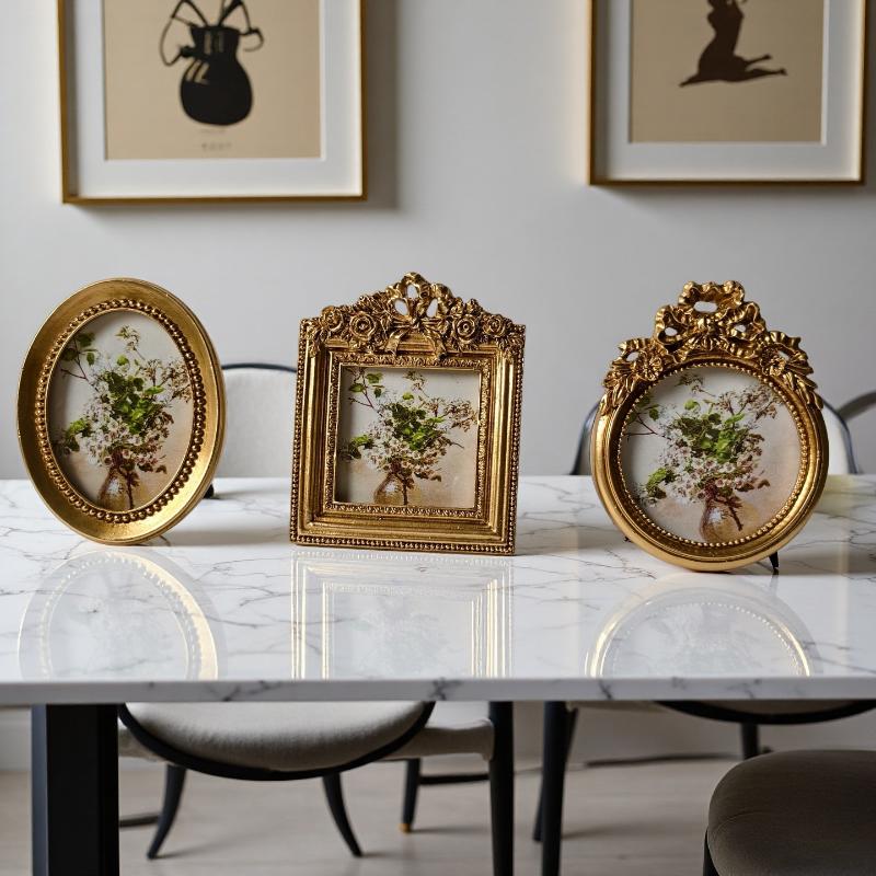 Porta-Retrato Oval Pequeno Ret - Resin Art Frame avaliação e preço