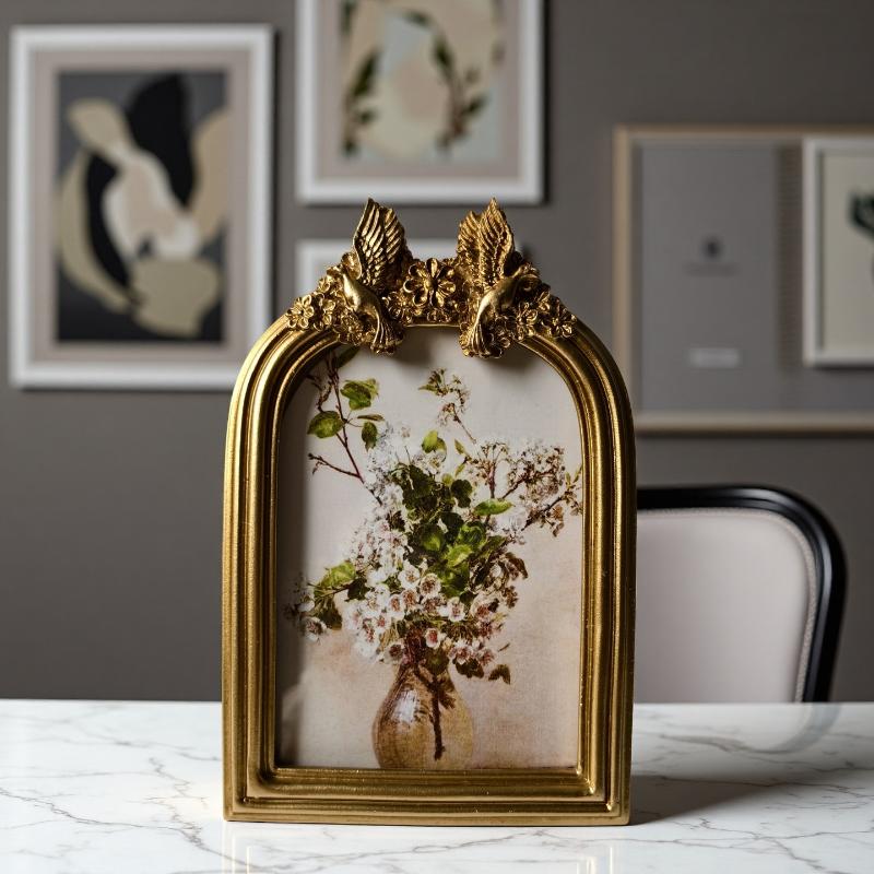 Porta-Retrato Oval Pequeno Ret - Resin Art Frame avaliação e preço