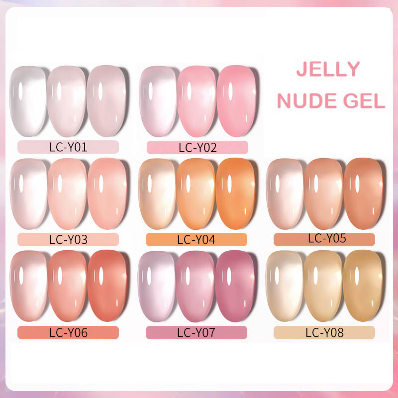 LILYCUTE 7ML Jelly Pink Nude G - Resin Dye Opaque avaliação e preço