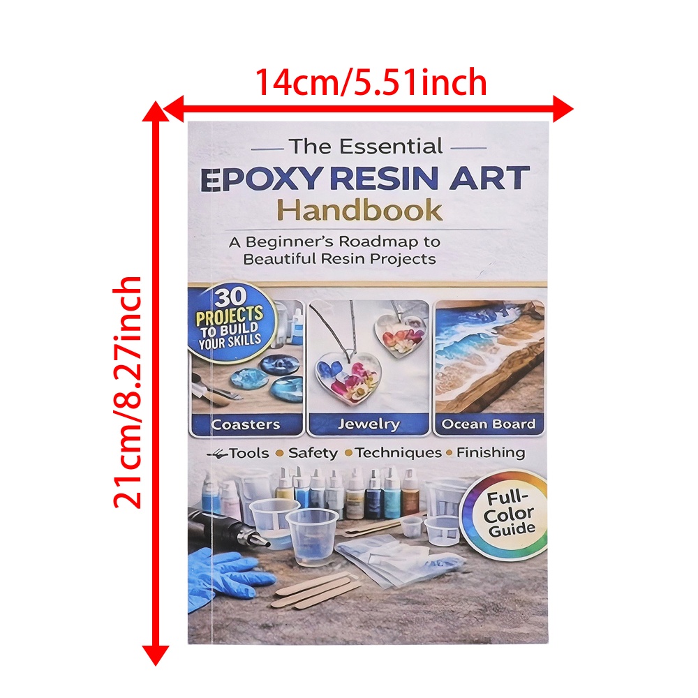 Livro de Artesanato com Resina - Resin Art Guide Free avaliação e preço