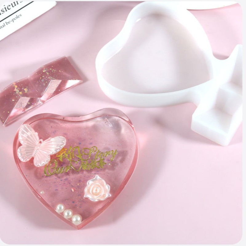 Diy molde de silicone epóxi mo - Resin Art Frame avaliação e preço