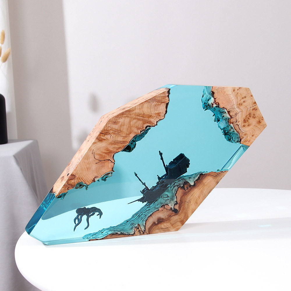 Arte de Mesa Fada da Floresta  - Resin Art Resin avaliação e preço