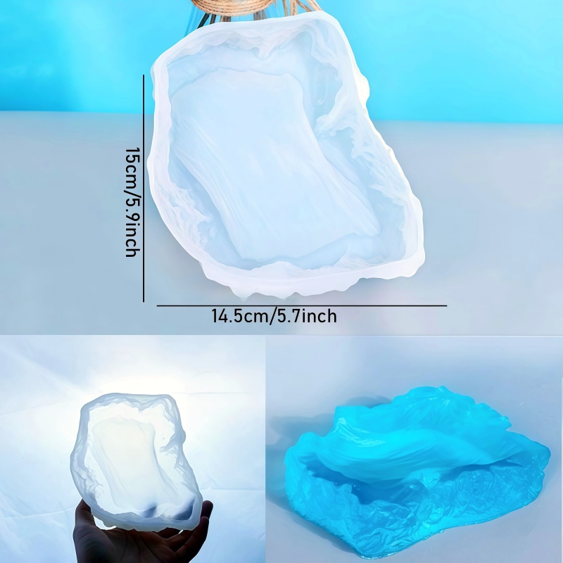 Placa de design de onda de oce - Resin Art Ring Design avaliação e preço