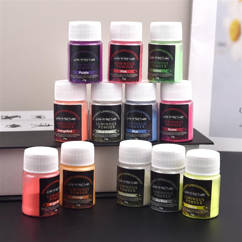 20g/garrafa pó luminoso resina - Resin Art Bottle avaliação e preço